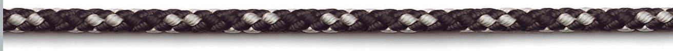 DINGHY SVART 8-FLÄTAD 4MM