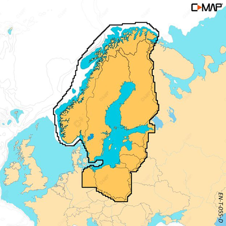 C-MAP DISCOVER X055