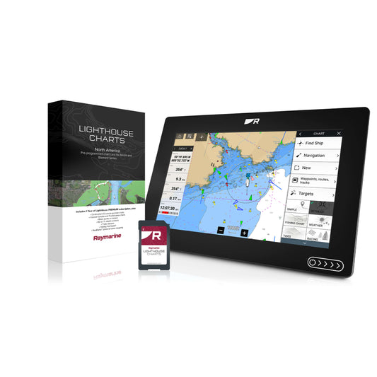 UPPDAT. LIGHTHOUSE CHART N. EUROPA