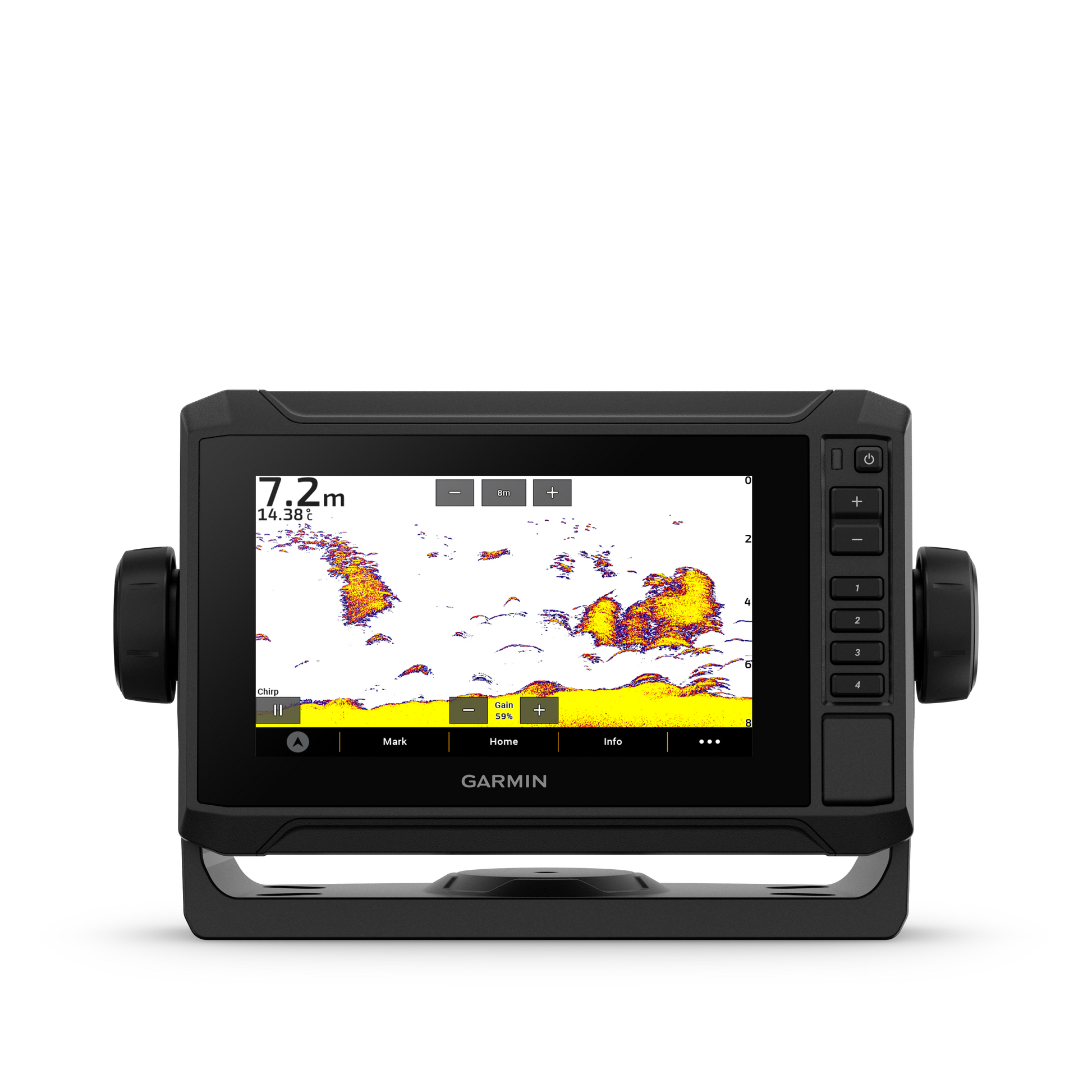 GARMIN ECHOMAP UHD2 TOUCH 62SV INK. GT54