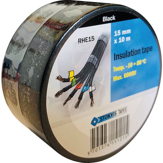 ELTAPE SVART 2-P