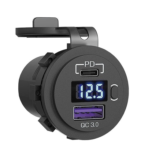 USB UTTAG M. VOLT USB-C & A