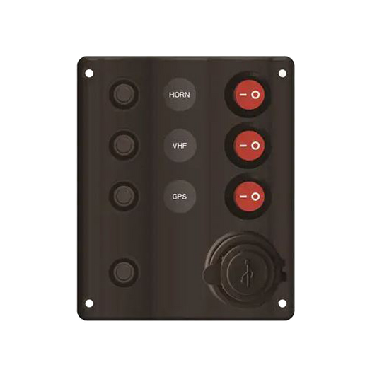 STRÖMBR.PANEL 3+USB STÅENDE