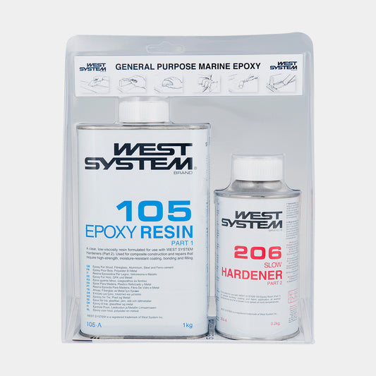 EPOXI LÅNGSAM 1.2KG