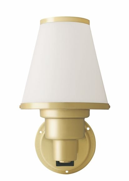 VÄGGLAMPA MÄSSING