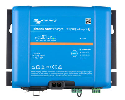 VICTRON PHOENIX SMART IP43 12/50(1+1) 120-230V