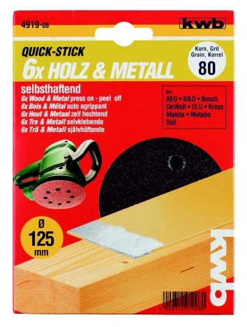 125MM RONDELL K60 HÅL
