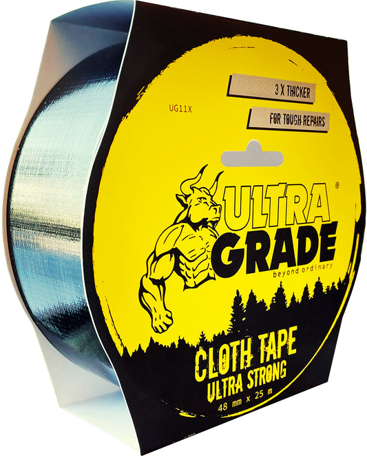 ULTRAGRADE SVART VÄVTAPE 25M