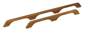 1 BÅG GRABBRÄCKE TEAK