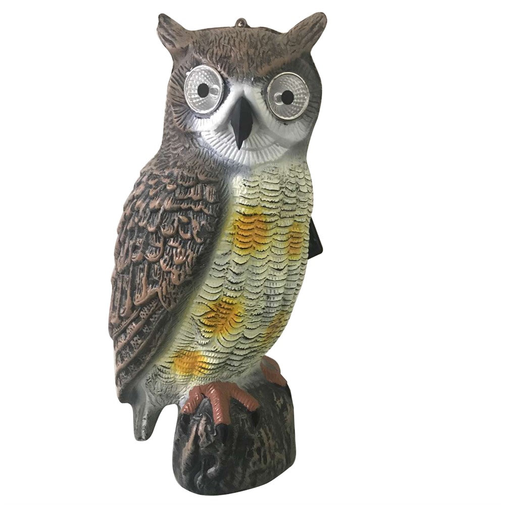 FÅGELSKRÄMMA OWL M LYSANDE ÖGON
