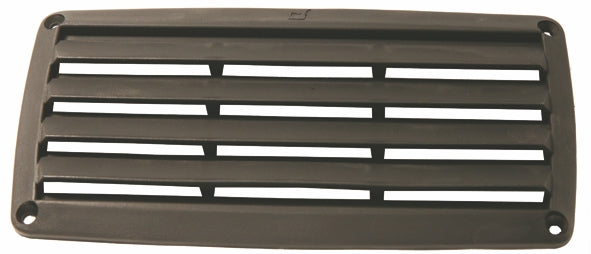 VENTILATIONSGALLER SVART PLAST