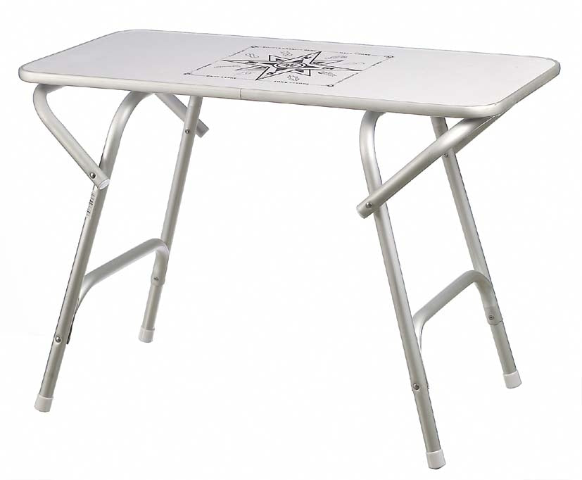 DÄCKSBORD 88X44 ALU+MELAMIN