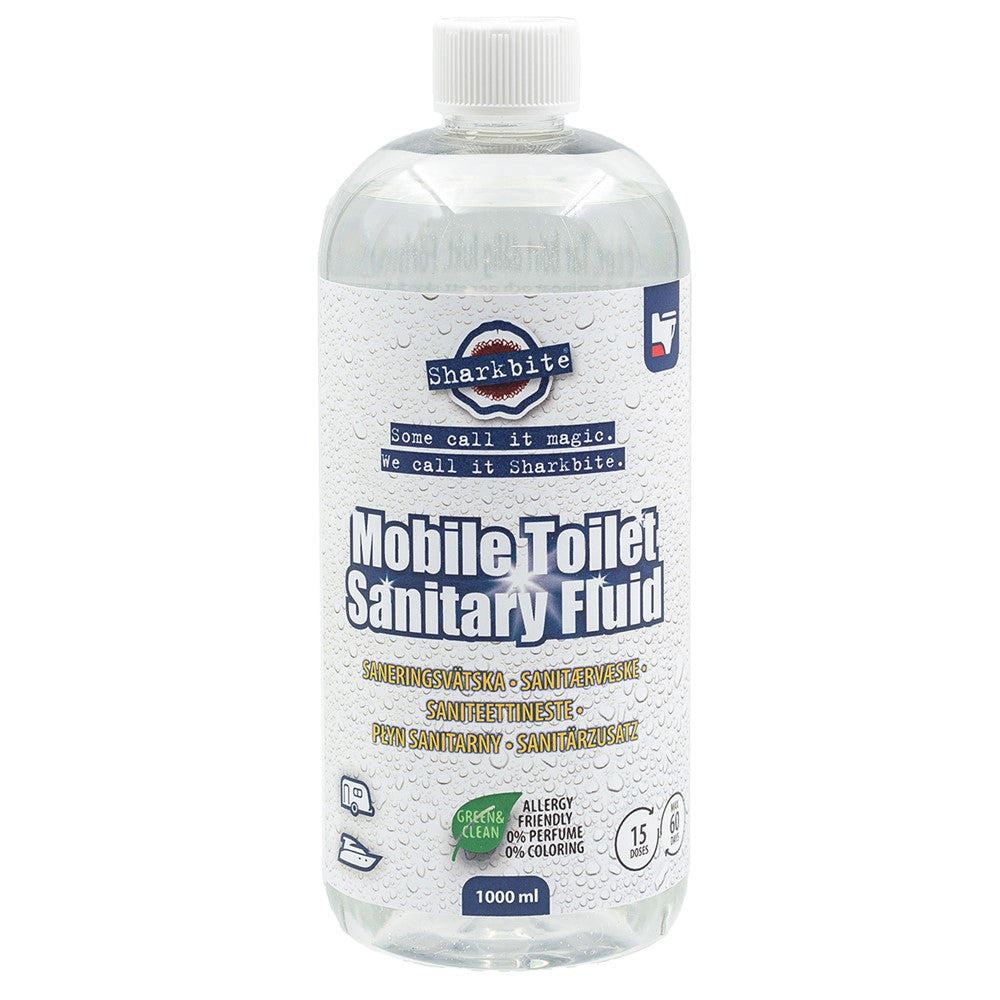 SHARKBITE SANITÄRVÄTSKA ALLERGIVÄNLIG 1000ML