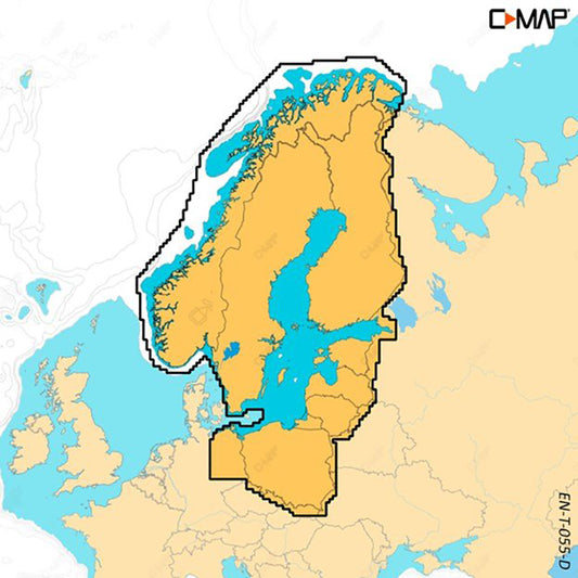 C-MAP DISCOVER X055