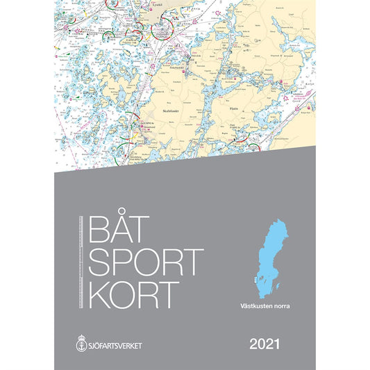 BÅTSPORTKORT NORRA VÄSTKUSTEN 2025