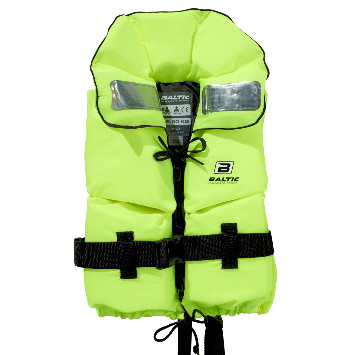BALTIC FLYTVÄST SPLIT FRONT UV-GUL 3-15KG