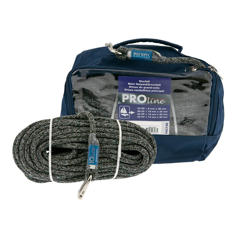 10MM/35M GRÅ/SVART FALL PRO