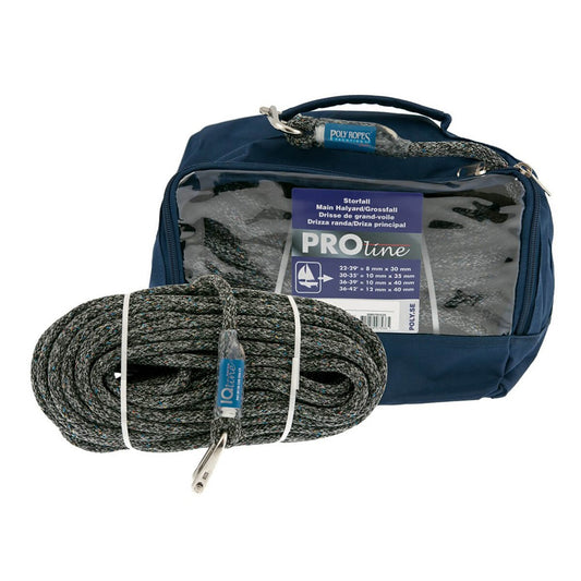 10MM/35M GRÅ/SVART FALL PRO