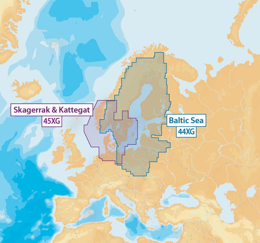 NAVIONICS XL9 44XG SD