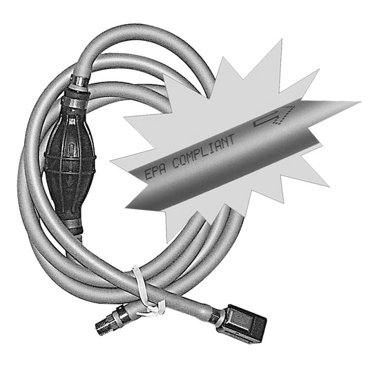 BRÄNSLESLANG BLÅSA & KOPPL. 12L