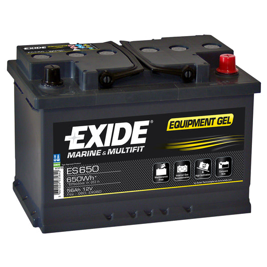 BATTERI EXIDE GEL 56Ah
